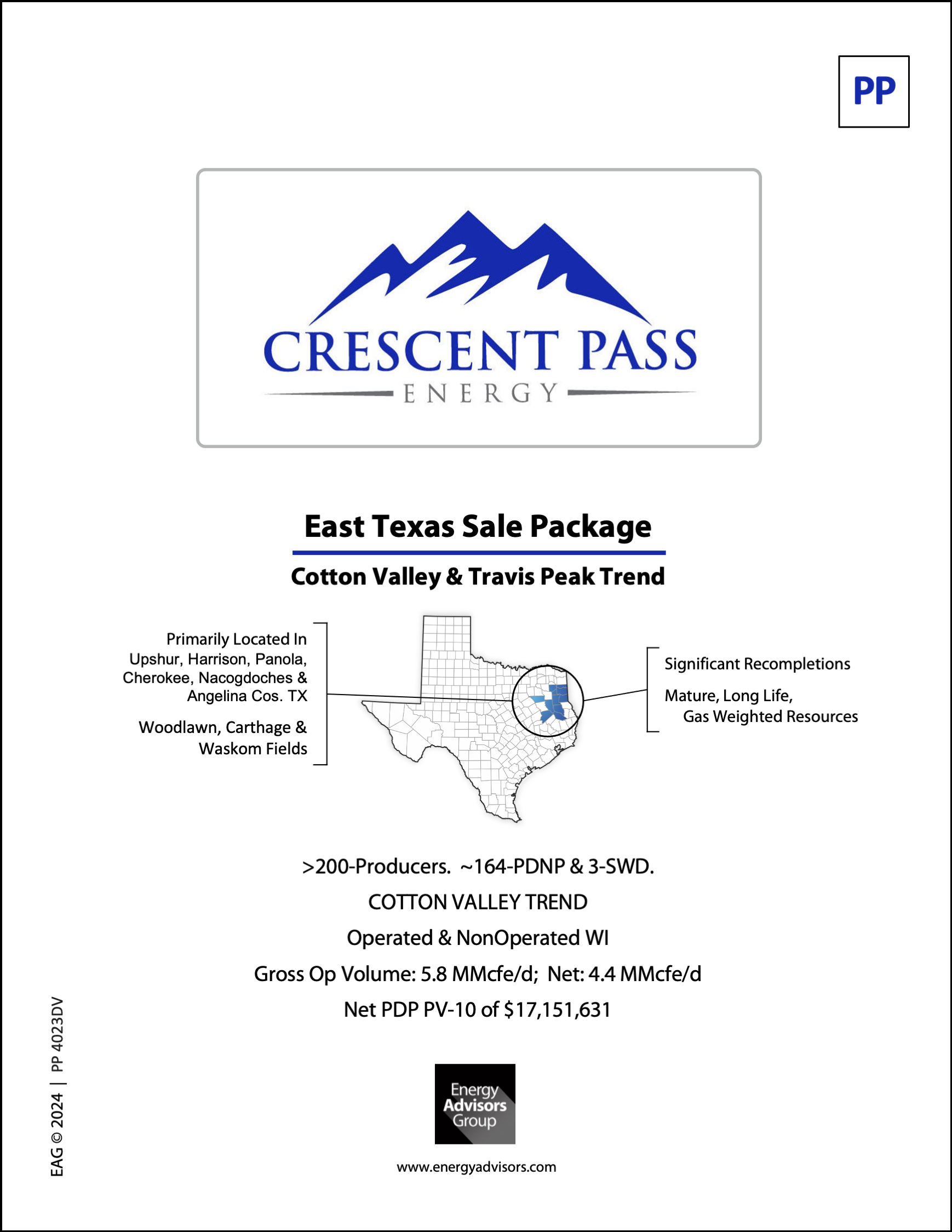 EAST TEXAS ASSETS FOR SALE